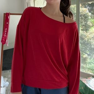 Fabletics Sleek Knit Boat Neck Pullover